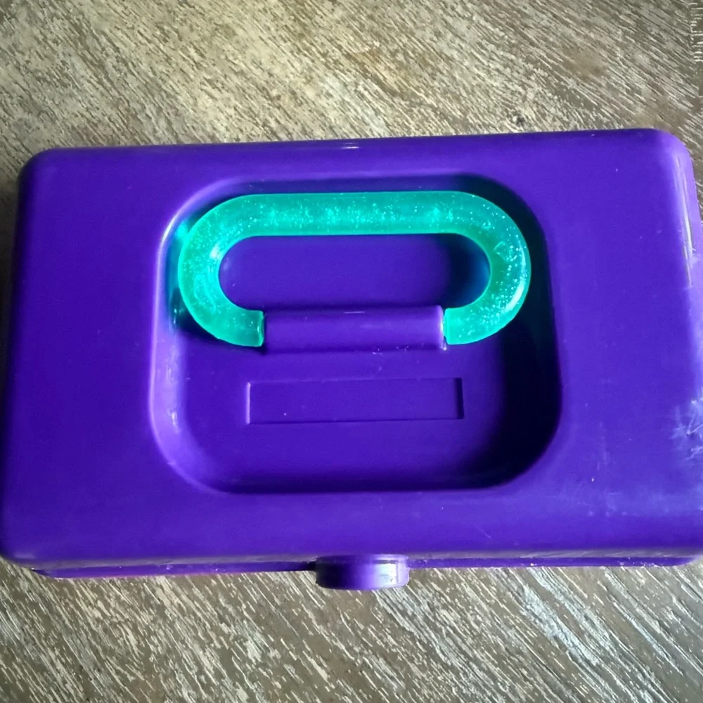 JoJo Siwa Purple caboodle small makeup case / kids carry case